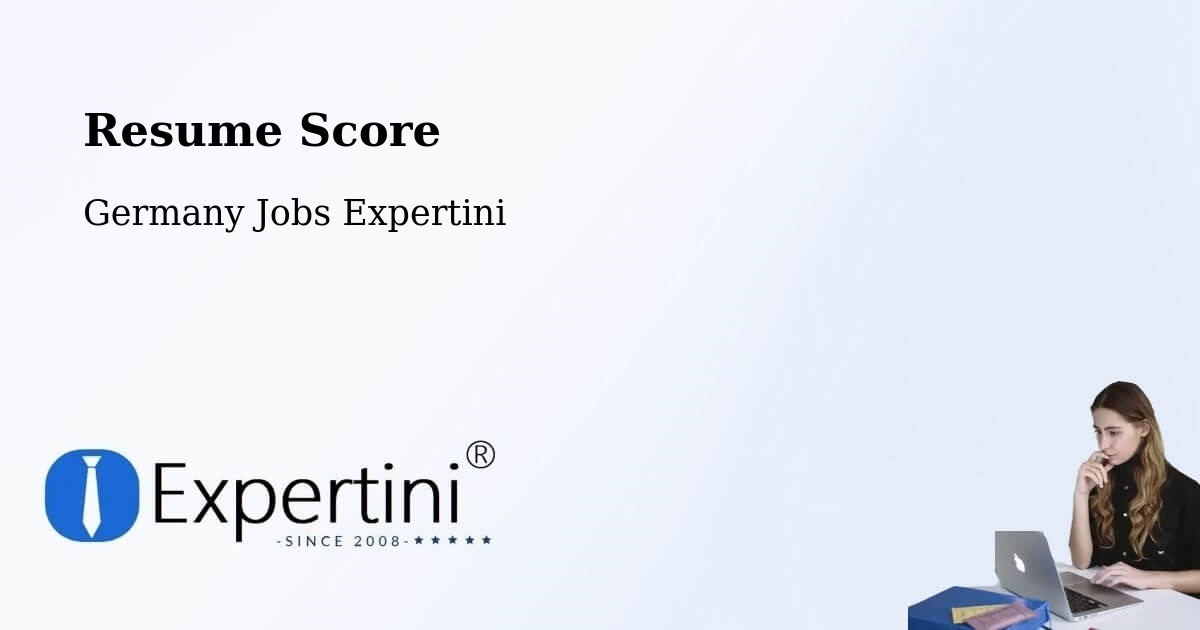 Resume Score & Job Description Match Tool – Idstein - Germany Jobs Expertini